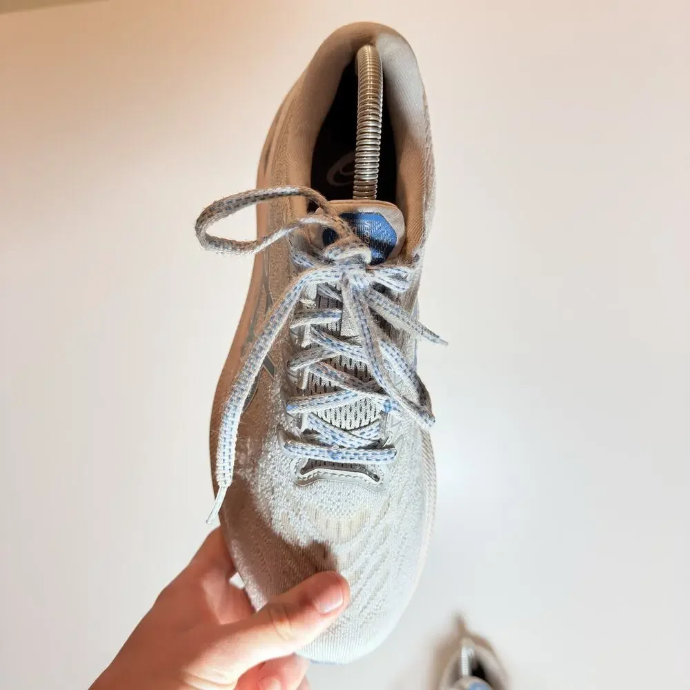 ASICS GT-2000 8 Women's Size 9.5 Wide Grey Blue Stability Running Shoes Sneakers